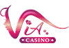 Logo VIA — vendor kasino live super 33 resmi Super33